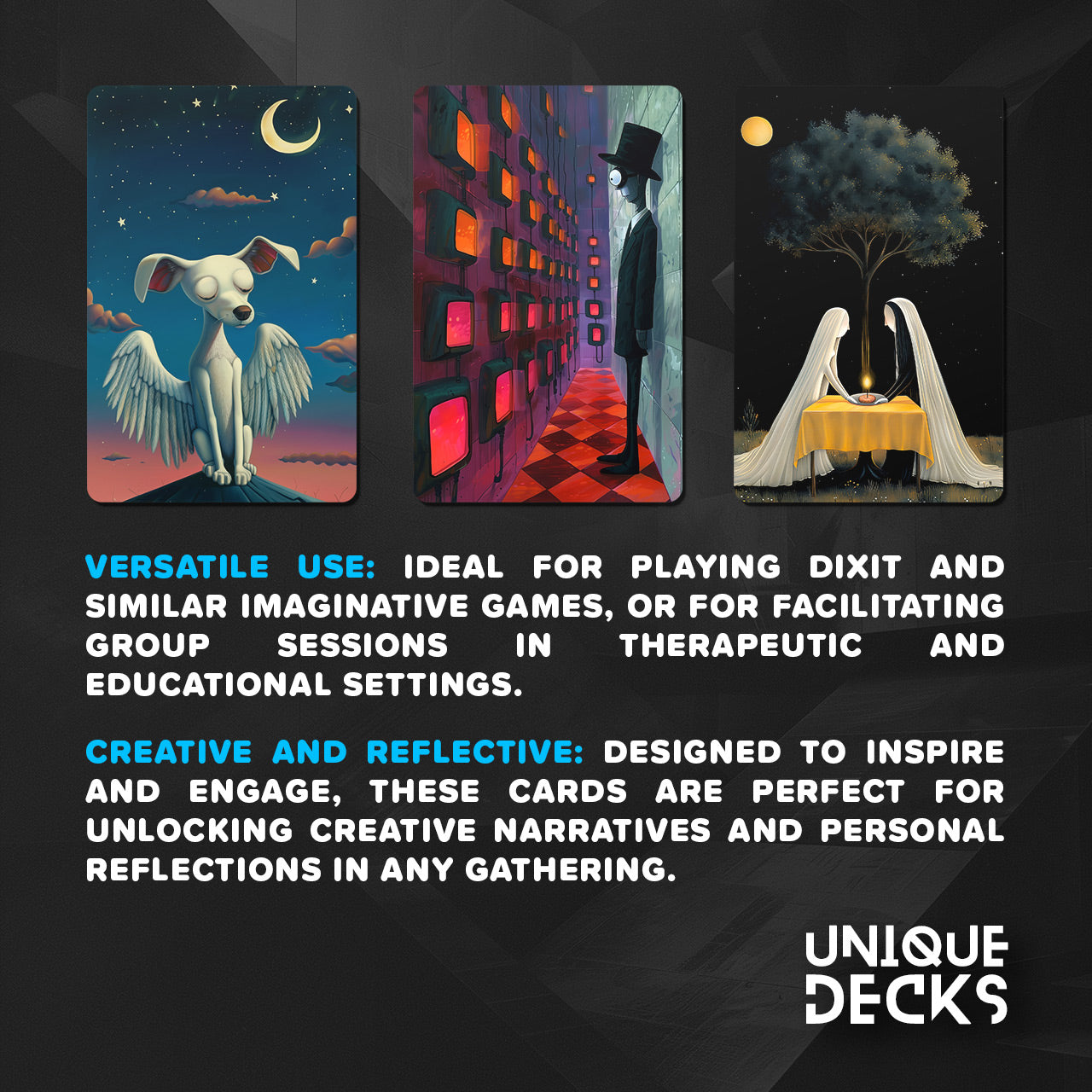 Exclusive Deck #01 | Digital Cards Inspired by the Dixit Game