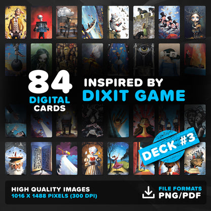 Exclusive Deck #03 | Digital Cards Inspired by the Dixit Game